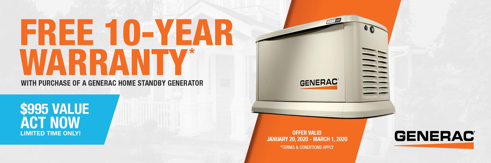 Homestandby Generator Deal | Warranty Offer | Generac Dealer | Grabill, IN